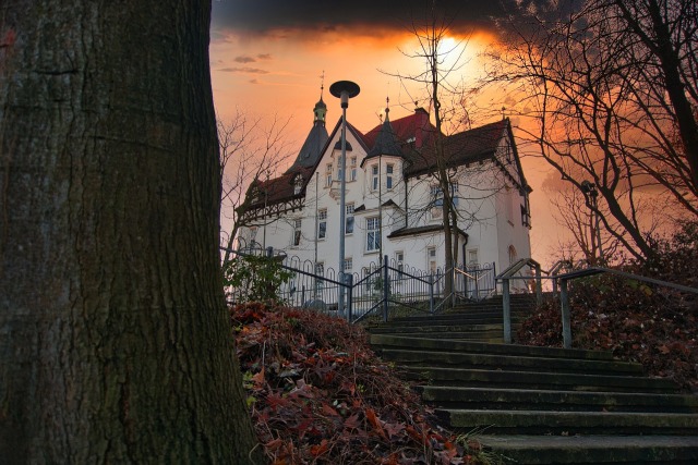 residential building staircase